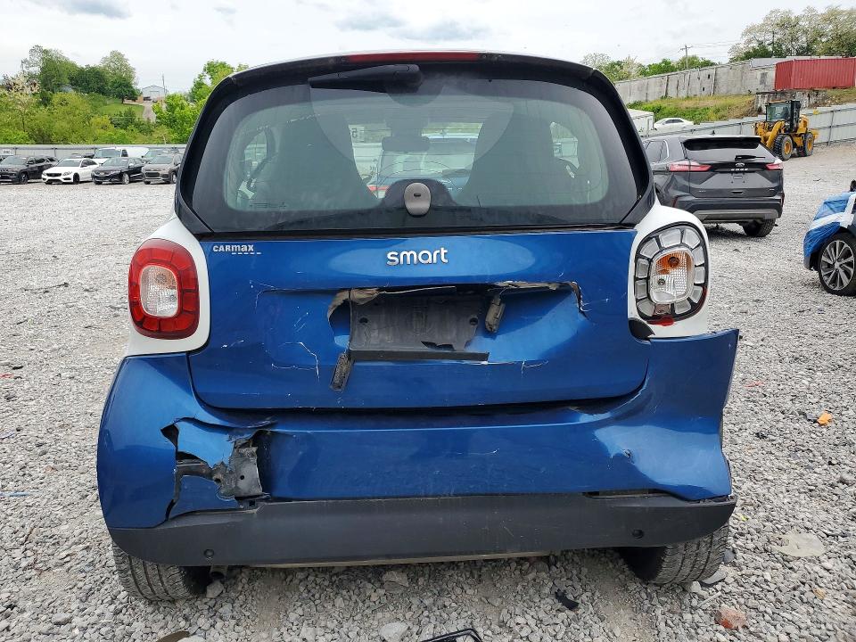 2016 Smart Fortwo VIN WMEFJ5DA7GK063376 COPART salvage auction — REAR END, In - Cert Of Title-Salvage Title, sold $1,000 on 2026-07-24 (photo 6)