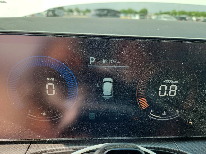 2024 Hyundai Santa fe VIN 5NMP24GL1RH062357 COPART salvage auction — HAIL, Tx - Certificate Of Title, sold $175 on 2026-07-09 (photo 9)