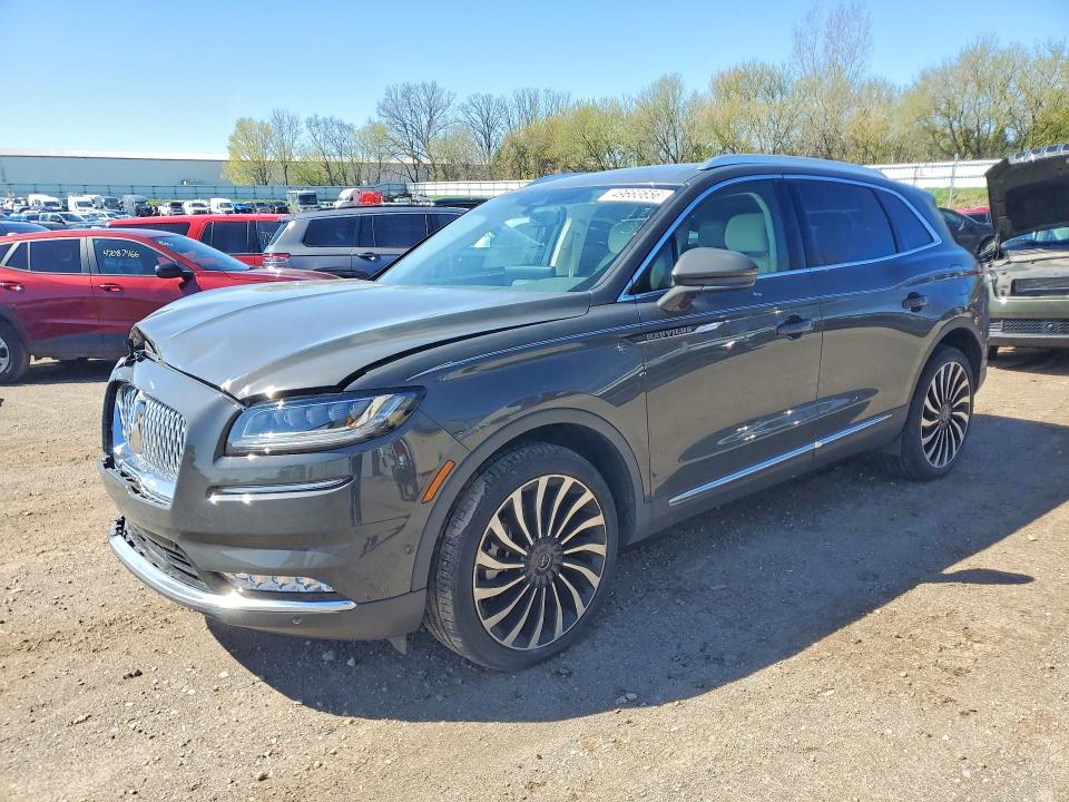 2023 Lincoln Nautilus VIN 2LMPJ9JP2PBL13118 COPART salvage auction — FRONT END, Mi - Cert Of Title-Salvage Vehicle, sold $19,700 on 2026-07-08 (photo 1)
