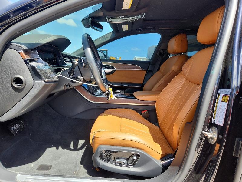 2024 Audi A8 VIN WAULDAF8XRN004994 COPART salvage auction — FRONT END, Fl - Cert Of Title Slvg Rebuildable, sold $25,750 on 2026-07-02 (photo 7)