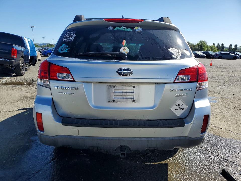 2012 Subaru Outback VIN 4S4BRBFC8C3216771 COPART salvage auction — MINOR DENT/SCRATCHES, Ca - Certificate Of Title, sold $250 on 2026-07-23 (photo 6)
