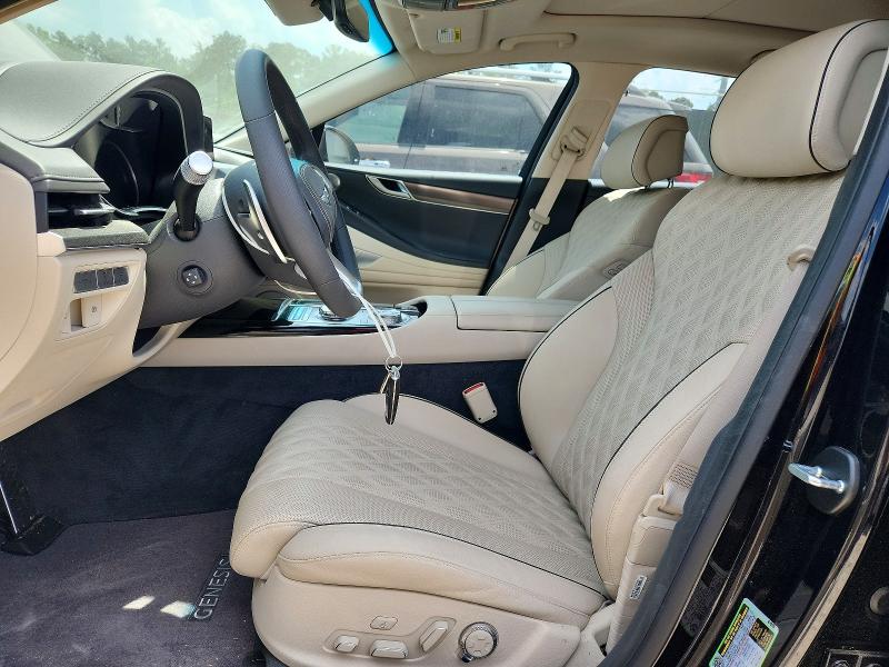 2024 Genesis G80 VIN KMTGB4SD7RU221635 COPART salvage auction — FRONT END, GA - CERT OF TITLE-SALVAGE, sold $17,000 on 2026-07-09 (photo 7)