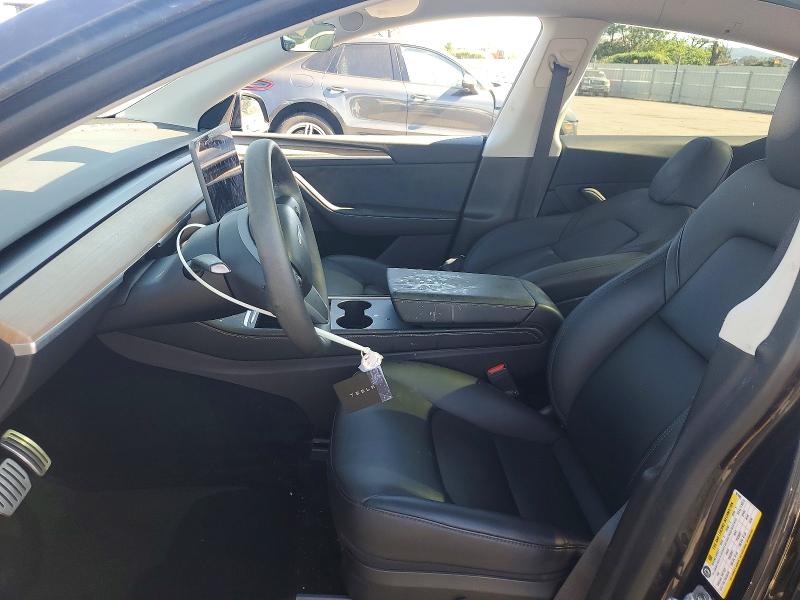 2024 Tesla Model y VIN 7SAYGDEF2RA267898 COPART salvage auction — REAR END, Ca - Salvage Certificate, sold $15,500 on 2026-07-07 (photo 7)