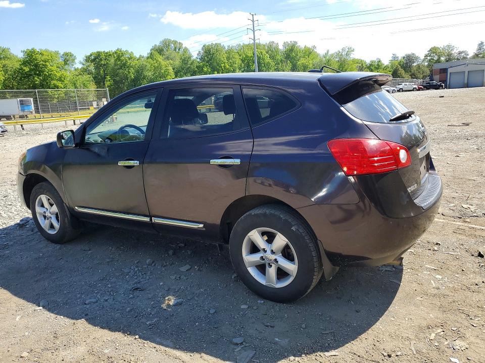 2013 Nissan Rogue sport VIN JN8AS5MV0DW116582 COPART salvage auction — FRONT END, MD - CERTIFICATE OF TITLE, sold $300 on 2026-07-31 (photo 2)