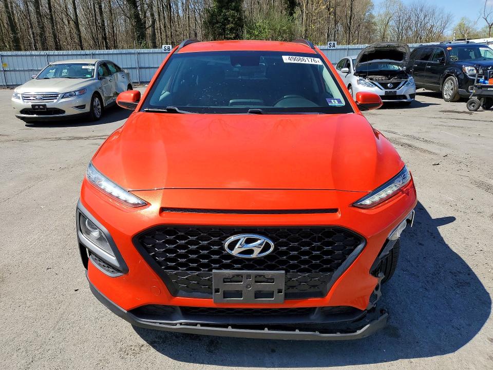2019 Hyundai Kona VIN KM8K22AA3KU353717 COPART salvage auction — FRONT END, Nj - Cert Of Title-Salvage, sold $150 on 2026-07-07 (photo 5)