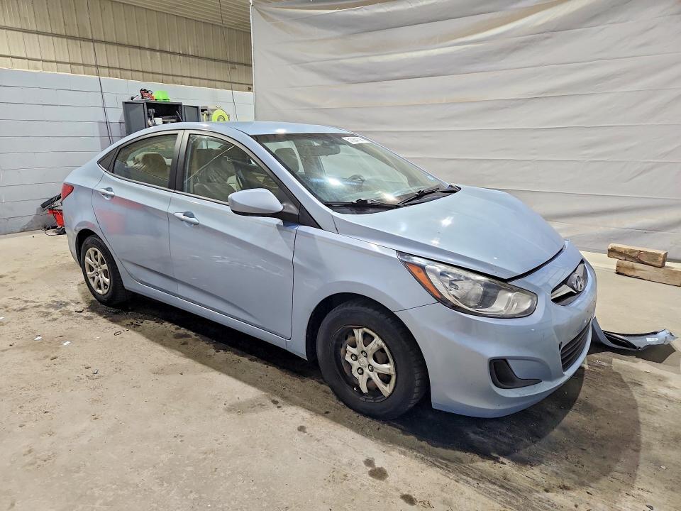 2014 Hyundai Accent VIN KMHCT4AE9EU720351 COPART salvage auction — FRONT END, NH - CERT OF TITLE-SALVAGE, sold $325 on 2026-07-02 (photo 4)