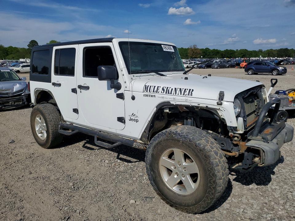 2016 Jeep Wrangler unlimited VIN 1C4BJWDG9GL189398 COPART salvage auction — FRONT END, Ar - Certificate Of Title (P), sold $5,600 on 2026-07-08 (photo 4)