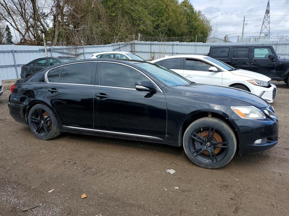 2009 Lexus Gs 350 VIN JTHCE96S390023022 COPART salvage auction — UNDERCARRIAGE, ON - PERMIT NO BRAND - UNFIT, sold $1,050 on 2026-07-07 (photo 4)