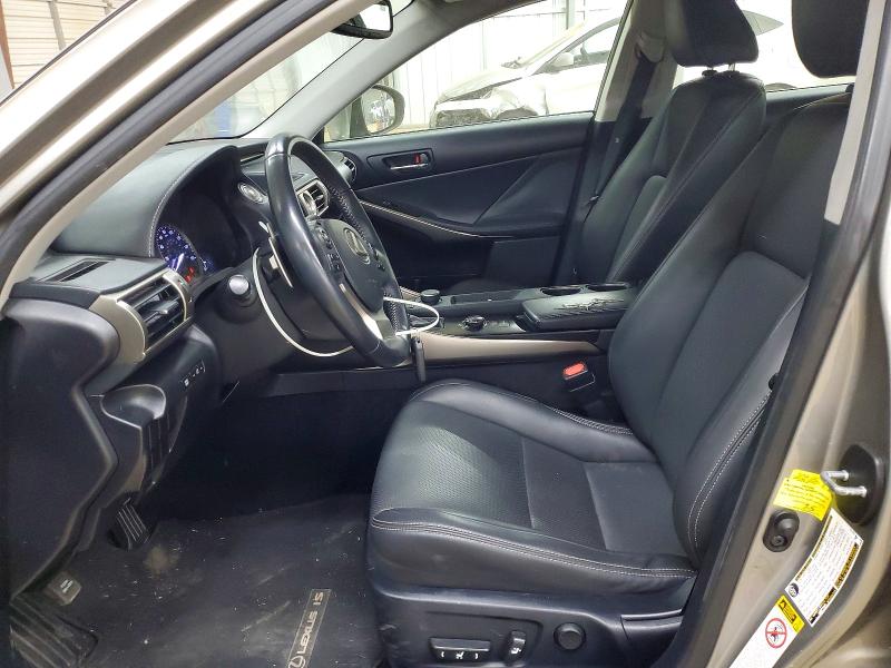 2014 Lexus Is VIN JTHBF1D2XE5027840 COPART salvage auction — FRONT END, Nc - Salvage Certificate Of Title, sold $175 on 2026-07-29 (photo 7)
