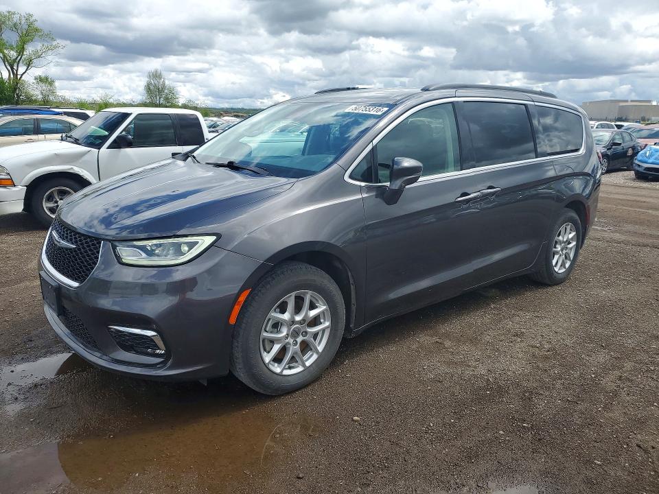 2022 Chrysler Pacifica VIN 2C4RC1BGXNR100151 COPART salvage auction — HAIL, Ia - Cert Of Title-Salvage Title, sold $5,700 on 2026-07-24 (photo 1)