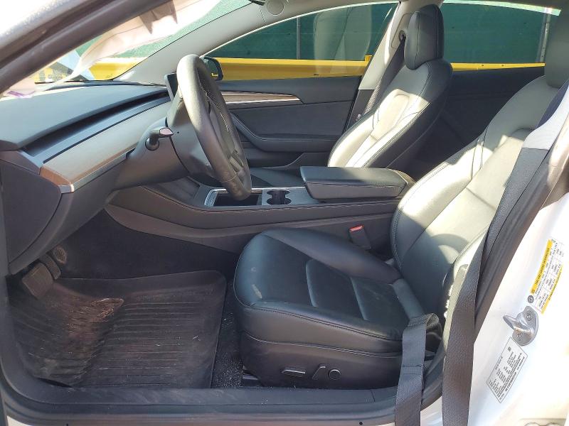2022 Tesla Model 3 VIN 5YJ3E1EB6NF321449 COPART salvage auction — REAR END, Co - Public - Salvage Title, sold $8,000 on 2026-07-09 (photo 7)