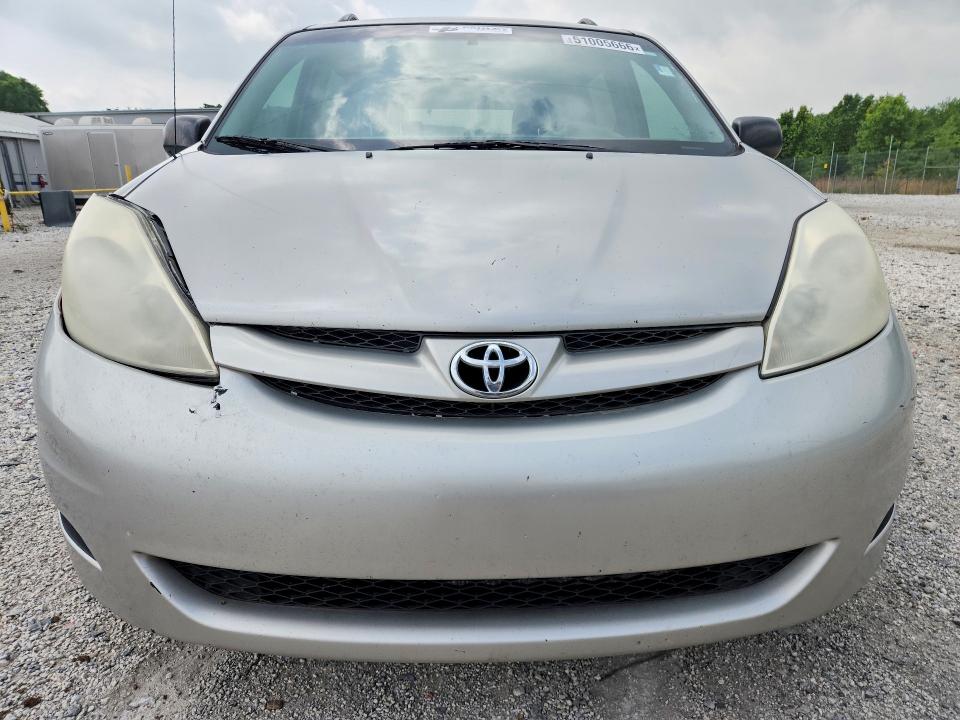 2008 Toyota Sienna VIN 5TDZK23C78S212518 COPART salvage auction — REAR END, Ar - Cert Of Title-Salvage, sold $825 on 2026-07-08 (photo 5)