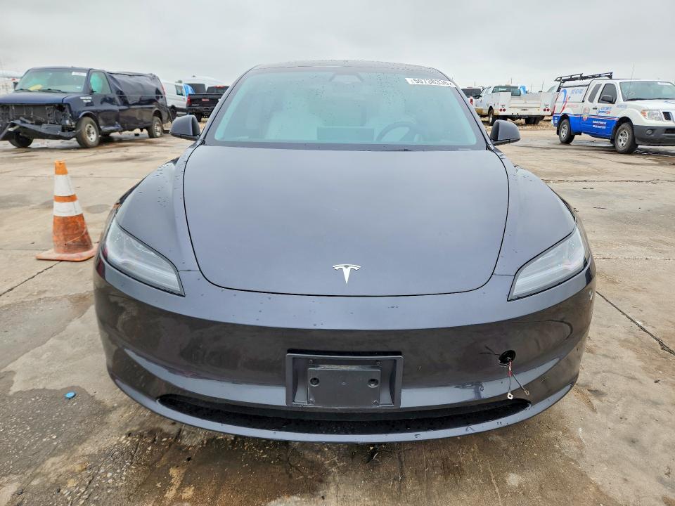 2025 Tesla Model 3 VIN 5YJ3E1EA0SF991632 COPART salvage auction — REAR END, Tx - Certificate Of Title, sold $16,100 on 2026-07-02 (photo 5)