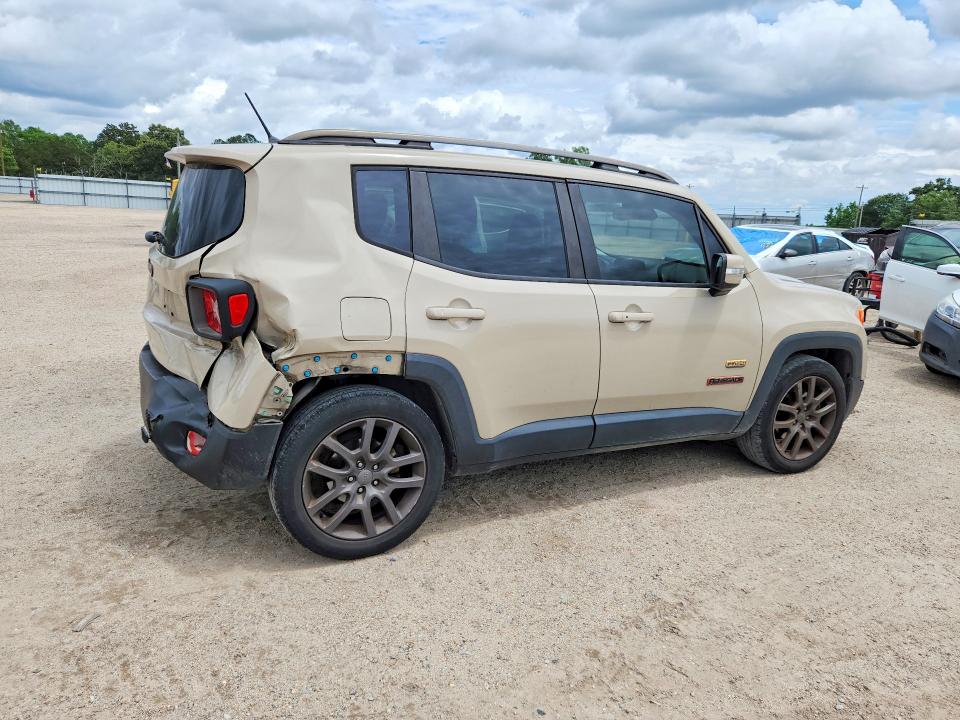 2016 Jeep Renegade VIN ZACCJABT0GPD21886 COPART salvage auction — REAR END, FL - CERT OF TITLE SLVG REBUILDABLE, sold $1,750 on 2026-07-02 (photo 3)