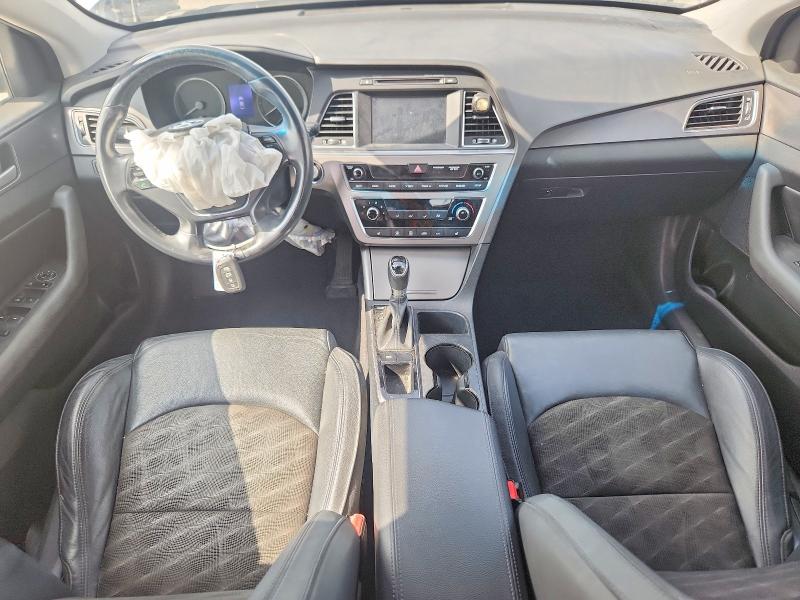 2017 Hyundai Sonata VIN 5NPE34AF7HH594415 COPART salvage auction — FRONT END, Tx - Certificate Of Title, sold $925 on 2026-07-09 (photo 8)