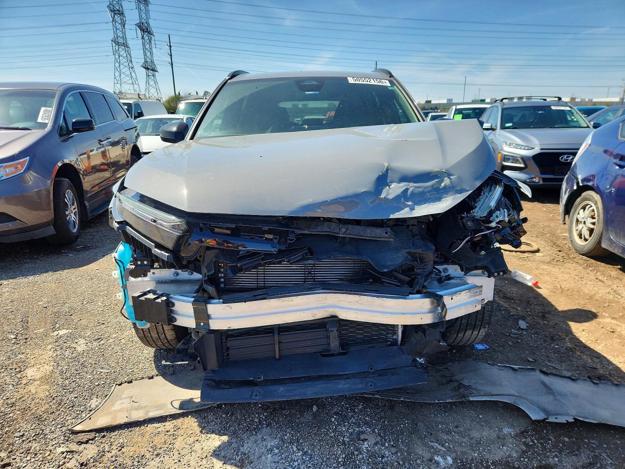 2023 Honda CR-V VIN 5J6RS6H58PL002117 COPART salvage auction — Front End, IL - SALVAGE CERTIFICATE, sold $8,800 on 2026-07-02 (photo 5)
