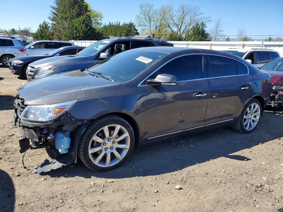 2013 Buick Lacrosse VIN 1G4GJ5E32DF204776 COPART salvage auction — FRONT END, Md - Cert Of Salvage > 75% Damage, sold $625 on 2026-07-27 (photo 1)