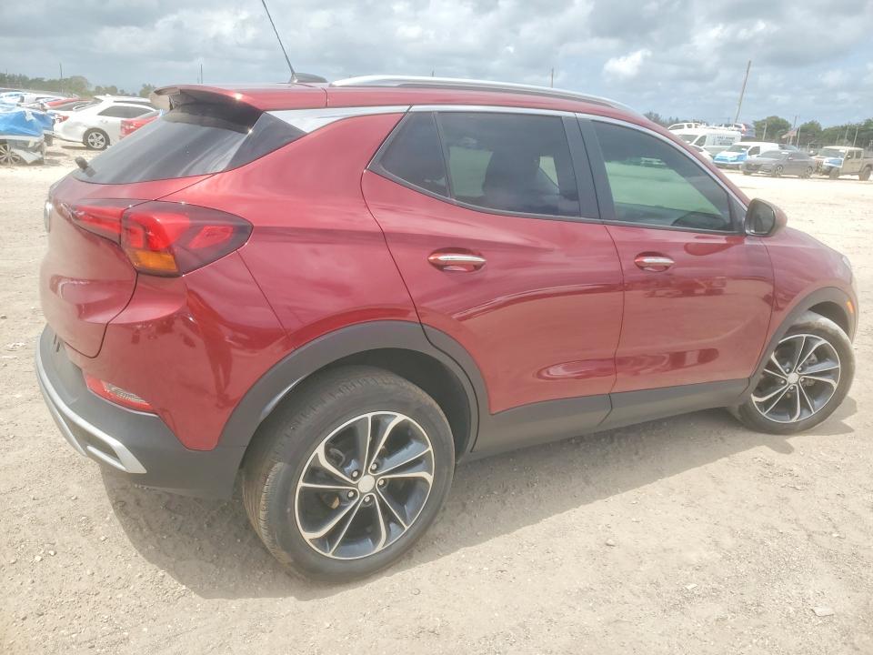 2022 Buick Encore VIN KL4MMDS29NB141442 COPART salvage auction — FRONT END, Salvage Title, sold $2,900 on 2026-07-14 (photo 3)