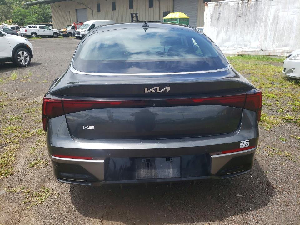 2025 Kia K5 VIN KNAG24J72S5357212 COPART salvage auction — WATER/FLOOD, Hi - Certificate Of Salvage, sold $1,900 on 2026-07-27 (photo 6)