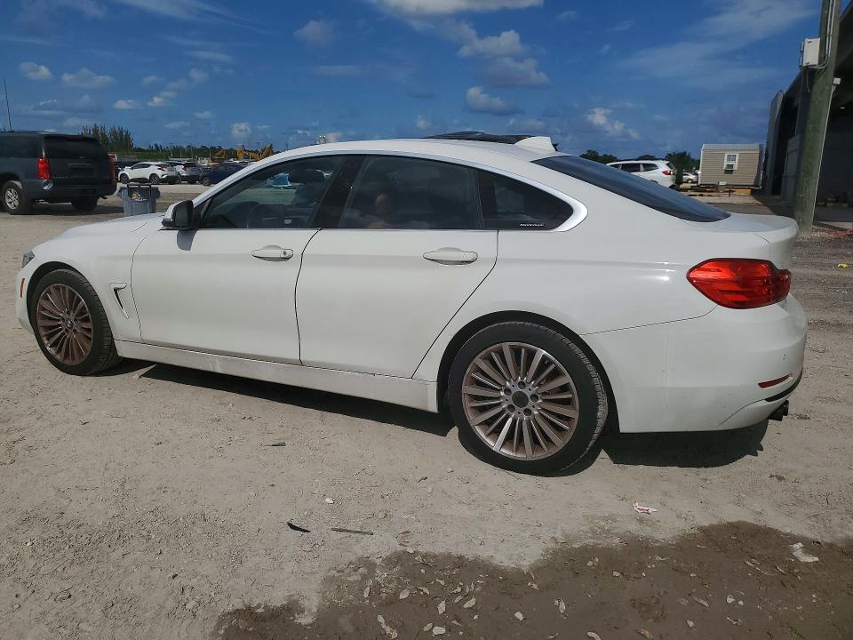 2016 BMW 4er VIN WBA4C9C59GG137151 COPART salvage auction — WATER/FLOOD, Oh - Cert Of Title-Salvage, sold $2,200 on 2026-07-23 (photo 2)
