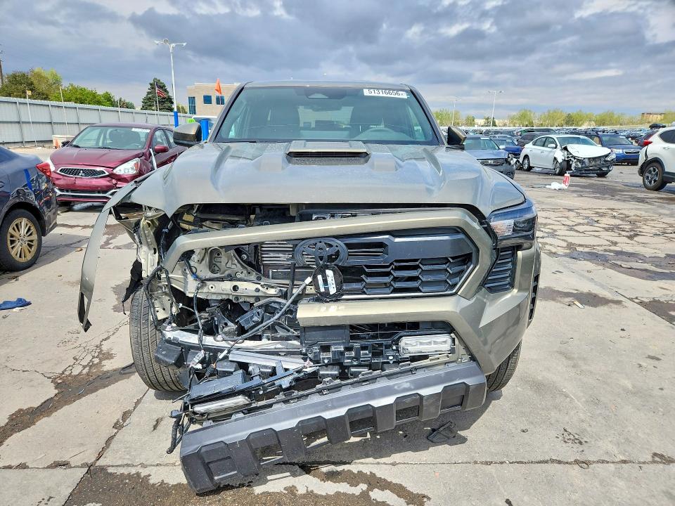 2025 Toyota Tacoma VIN 3TMLB5JN1SM199591 COPART salvage auction — FRONT END, Ar - Cert Of Title-Salvage, sold $300 on 2026-07-27 (photo 5)