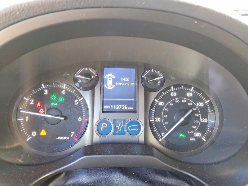 2017 Lexus Gx VIN JTJBM7FX1H5178330 COPART salvage auction — FRONT END, Md - Cert Of Salvage > 75% Damage, sold $12,100 on 2026-07-09 (photo 9)