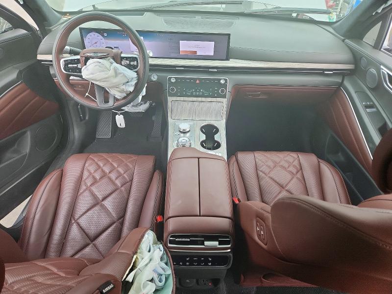 2025 Genesis Gv80 VIN KMUHEESC5SU234751 COPART salvage auction — FRONT END, CA - SALVAGE CERTIFICATE, sold $550 on 2026-07-27 (photo 8)