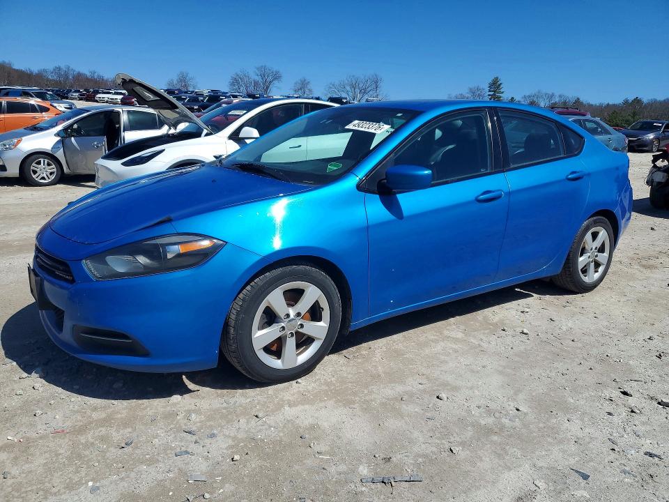 2016 Dodge Dart VIN 1C3CDFBB9GD505996 COPART salvage auction — MINOR DENT/SCRATCHES, Ma - Certificate Of Title, sold $725 on 2026-08-05 (photo 1)