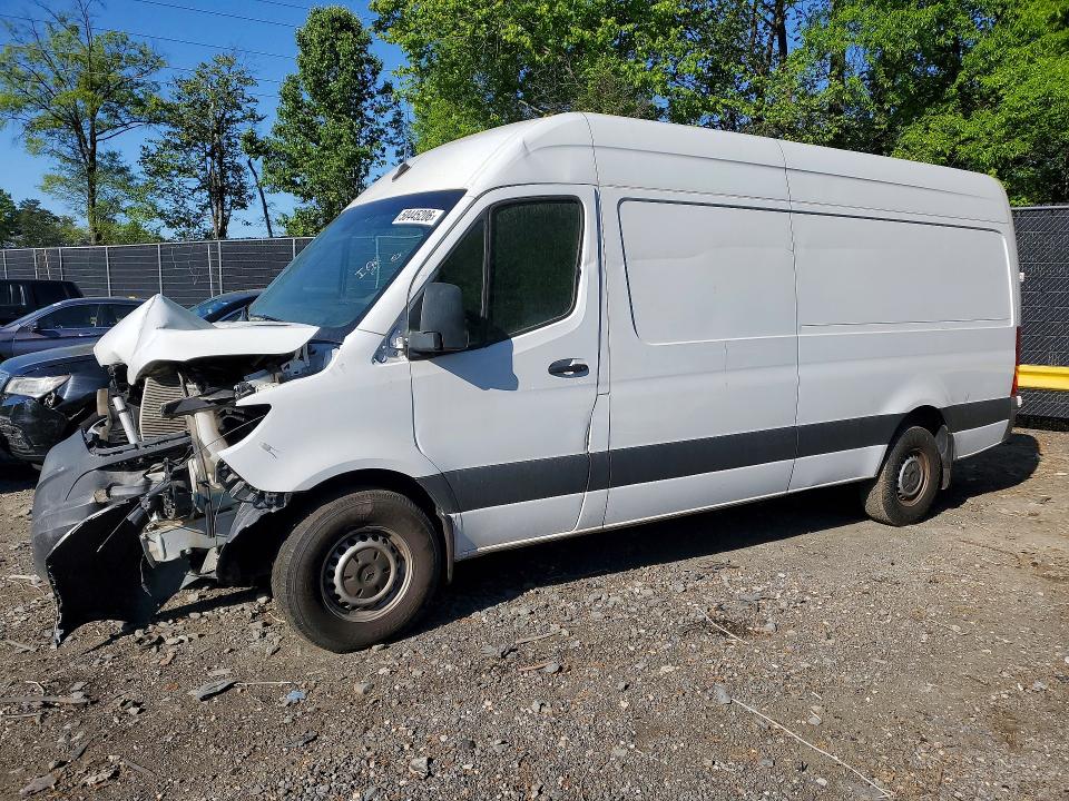 2022 Mercedes-benz Sprinter VIN W1Y40CHY5NT102893 COPART salvage auction — FRONT END, Md - Certificate Of Title (P), sold $1,800 on 2026-07-02 (photo 1)