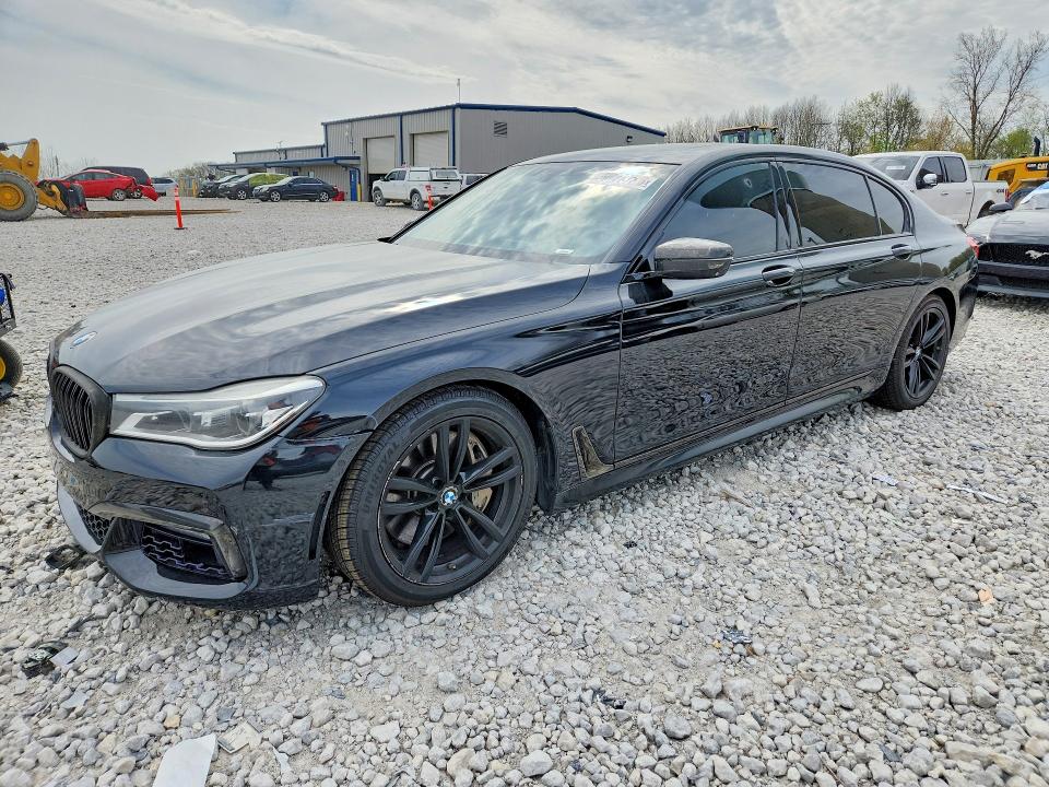 2016 BMW 7er VIN WBA7F2C56GGE12389 COPART salvage auction — WATER/FLOOD, Mi - Cert Of Title-Flood Vehicle, sold $5,700 on 2026-07-02 (photo 1)