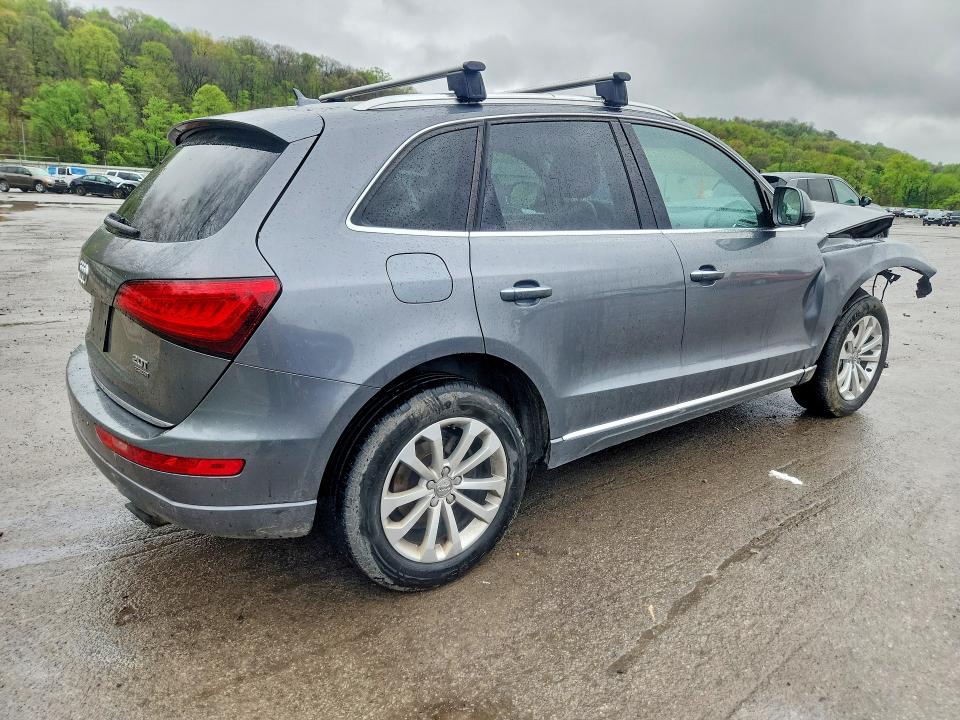 2016 Audi Q5 VIN WA1L2AFP6GA084390 COPART salvage auction — FRONT END, PA - CERTIFICATE OF SALVAGE, sold $375 on 2026-07-02 (photo 3)