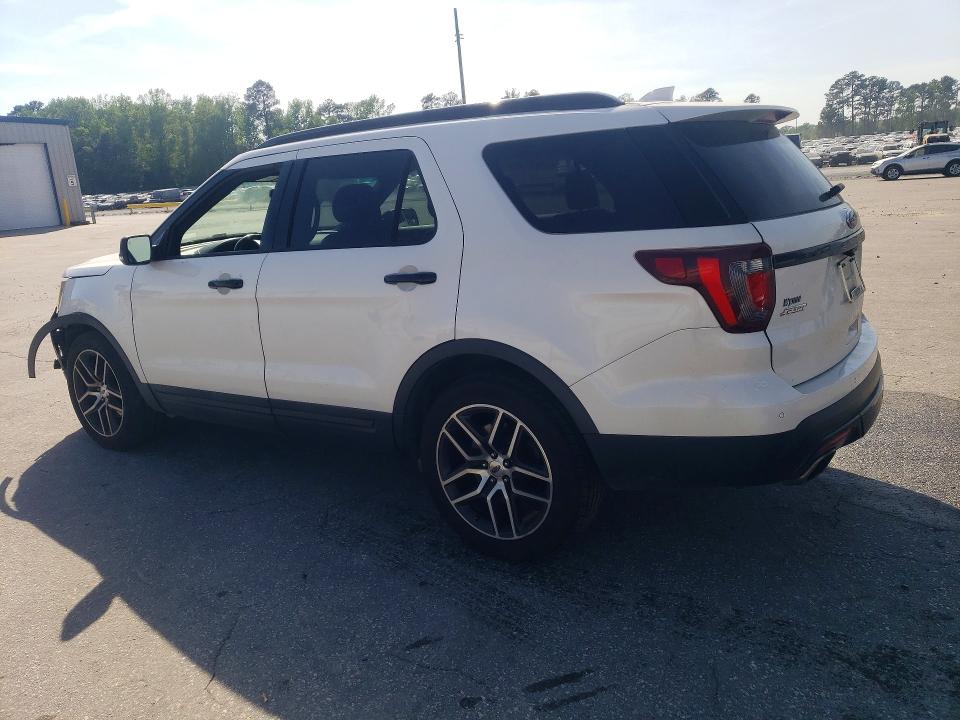 2016 Ford Explorer VIN 1FM5K8GT9GGB31858 COPART salvage auction — FRONT END, Nc - Salvage Certificate Of Title, sold $2,500 on 2026-07-02 (photo 2)