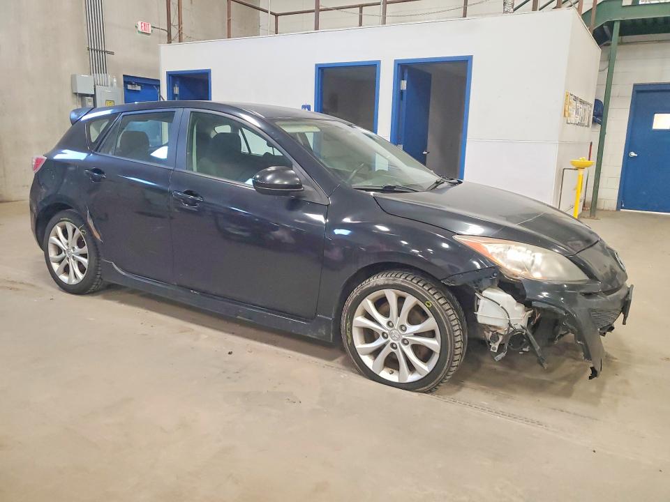 2011 Mazda 3 VIN JM1BL1K50B1370148 COPART salvage auction — FRONT END, MN - CERT OF TITLE-PRIOR SALVAGE, sold $375 on 2026-07-23 (photo 4)