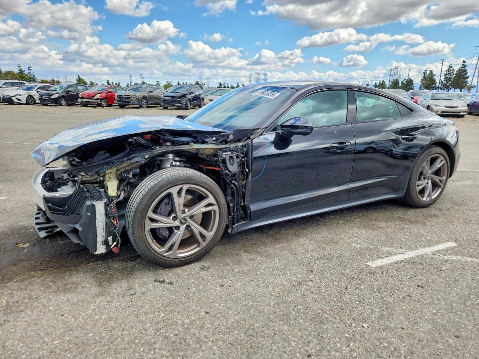 2022 Audi E-tron gt VIN WAUFJBFWXN7010450 COPART salvage auction — FRONT END, Ca - Salvage Certificate, sold $17,700 on 2026-07-28 (photo 1)