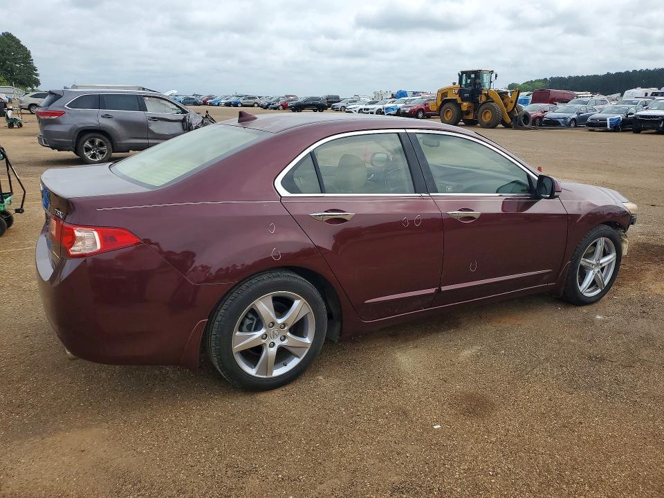 2012 Acura Tsx VIN JH4CU2F43CC017609 COPART salvage auction — VANDALISM, Tx - Salvage Vehicle Title, sold $1,650 on 2026-07-06 (photo 3)