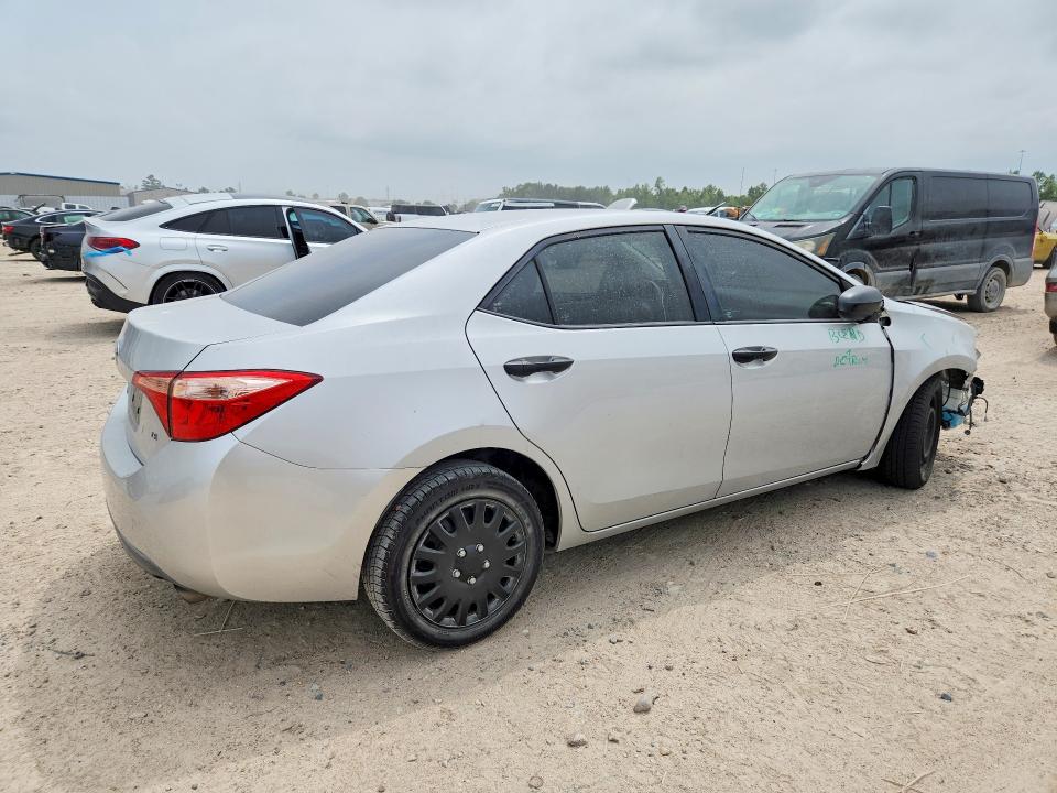 2017 Toyota VIN 5YFBURHE1HP665833 COPART salvage auction — FRONT END, Tx - Salvage Vehicle Title, sold $150 on 2026-07-21 (photo 3)