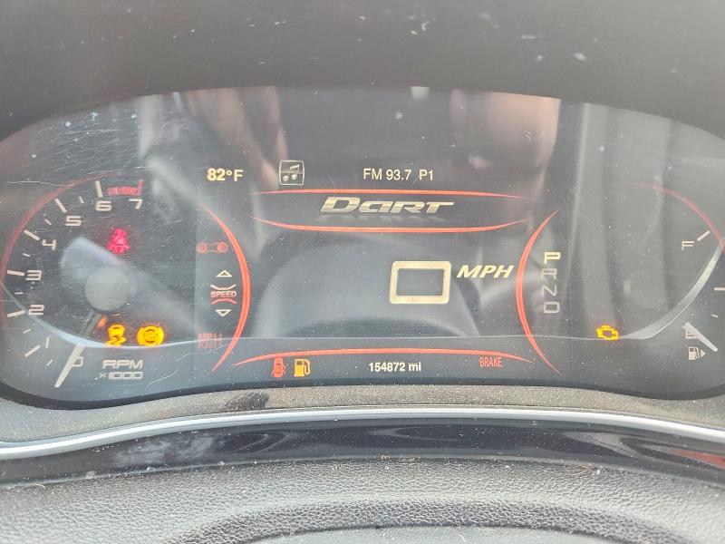 2013 Dodge Dart VIN 1C3CDFAH8DD306116 COPART salvage auction — SIDE, Tx - Bonded Title - Salvage, sold $600 on 2026-07-09 (photo 9)
