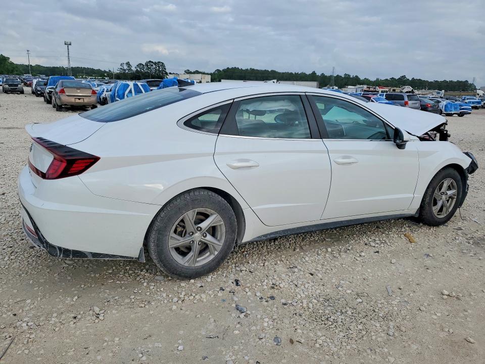 2021 Hyundai Sonata VIN 5NPEG4JA6MH063659 COPART salvage auction — FRONT END, Tx - Salvage Vehicle Title, sold $1,500 on 2026-07-21 (photo 3)