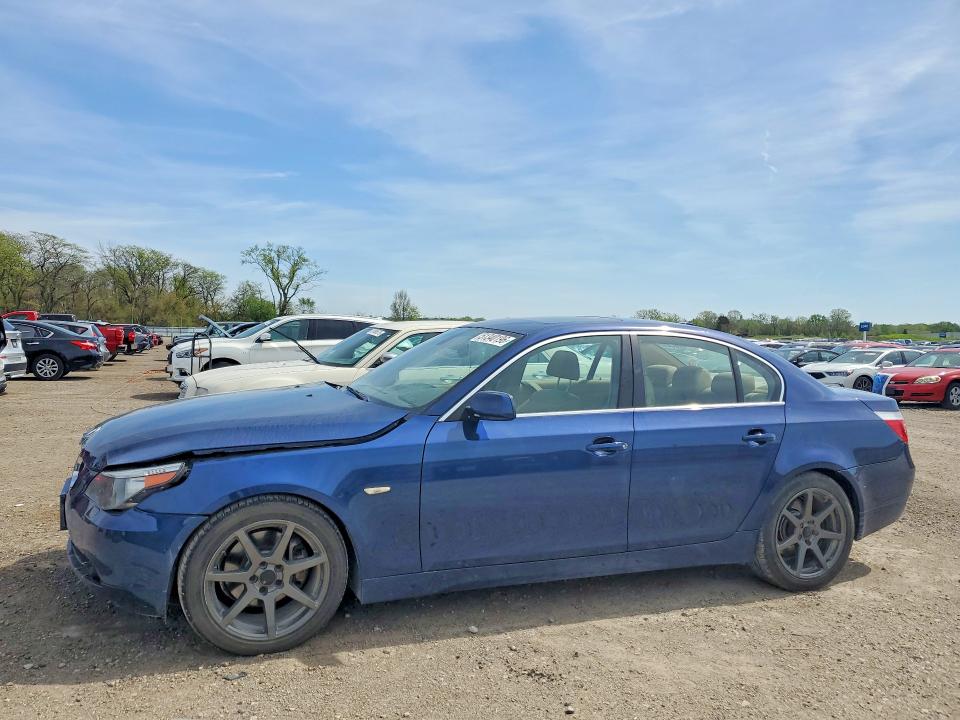 2006 BMW 5er VIN WBANE53596CK79108 COPART salvage auction — FRONT END, Ia - Salvage W/Salvage History, sold $275 on 2026-07-06 (photo 1)