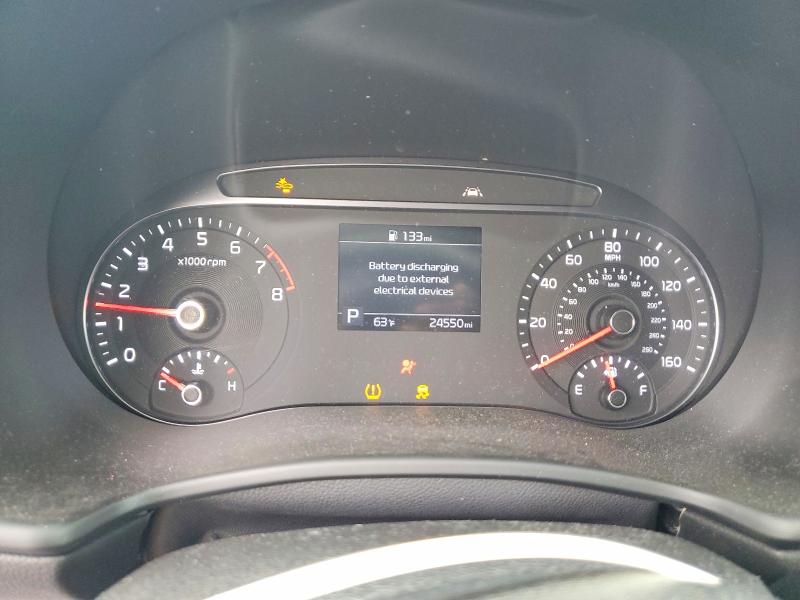 2021 Kia Soul VIN KNDJ23AU4M7795259 COPART salvage auction — FRONT END, Ca - Salvage Certificate, sold $2,850 on 2026-07-08 (photo 9)