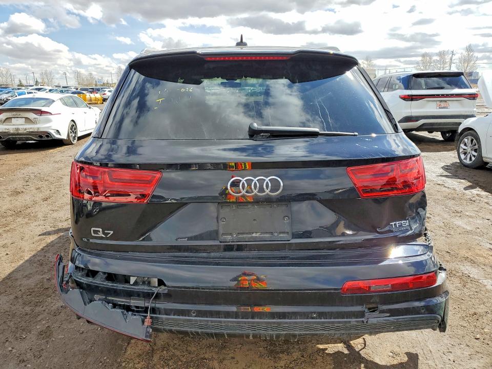 2017 Audi Q7 VIN WA1WAAF74HD046124 COPART salvage auction — REAR END, Salvage Title, sold $15,300 on 2026-07-14 (photo 6)