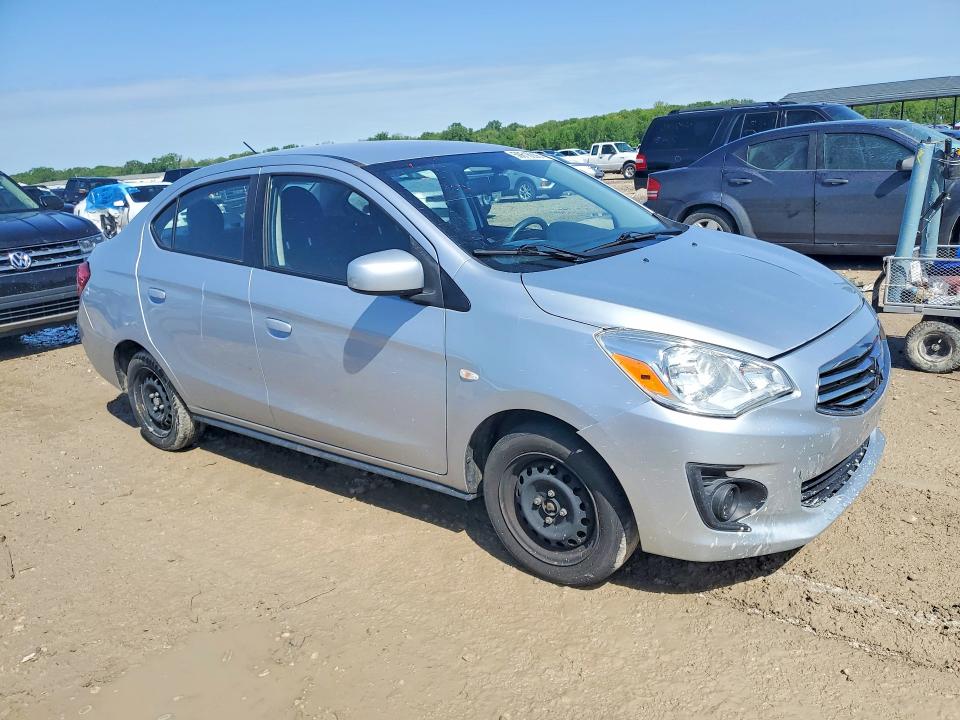 2019 Mitsubishi Mirage VIN ML32F3FJ9KHF17798 COPART salvage auction — SIDE, Mo - Salvage Certificate Of Title, sold $1,500 on 2026-07-07 (photo 4)
