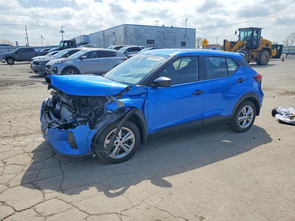 2024 Nissan VIN 3N1CP5BV9RL488138 COPART salvage auction — FRONT END, Il - Salvage Certificate, sold $3,450 on 2026-07-02 (photo 1)