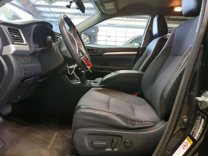 2014 Toyota Highlander VIN 5TDBKRFH8ES023860 COPART salvage auction — FRONT END, Nj - Certificate Of Title (P), sold $6,700 on 2026-07-20 (photo 7)