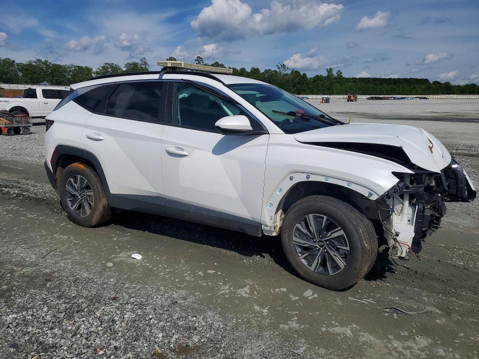 2024 Hyundai VIN KM8JBCD18RU156520 COPART salvage auction — FRONT END, Sc - Certificate Of Title (P), sold $9,300 on 2026-07-29 (photo 4)