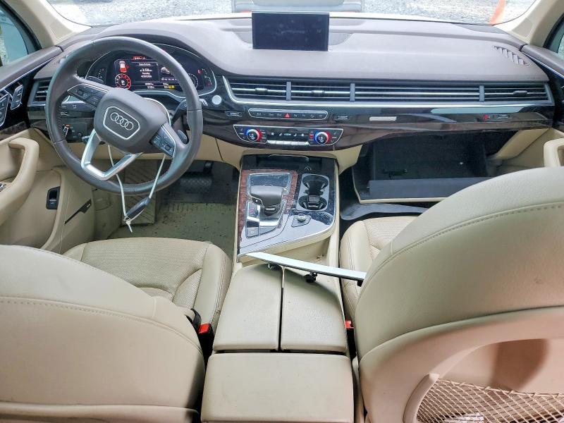 2019 Audi Q7 VIN WA1LAAF78KD033127 COPART salvage auction — FRONT END, Nj - Cert Of Title-Salvage, sold $9,500 on 2026-07-17 (photo 8)