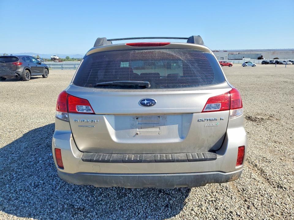 2014 Subaru Outback VIN 4S4BRBAC3E3299763 COPART salvage auction — UNDERCARRIAGE, Ca - Salvage Certificate, sold $350 on 2026-07-10 (photo 6)