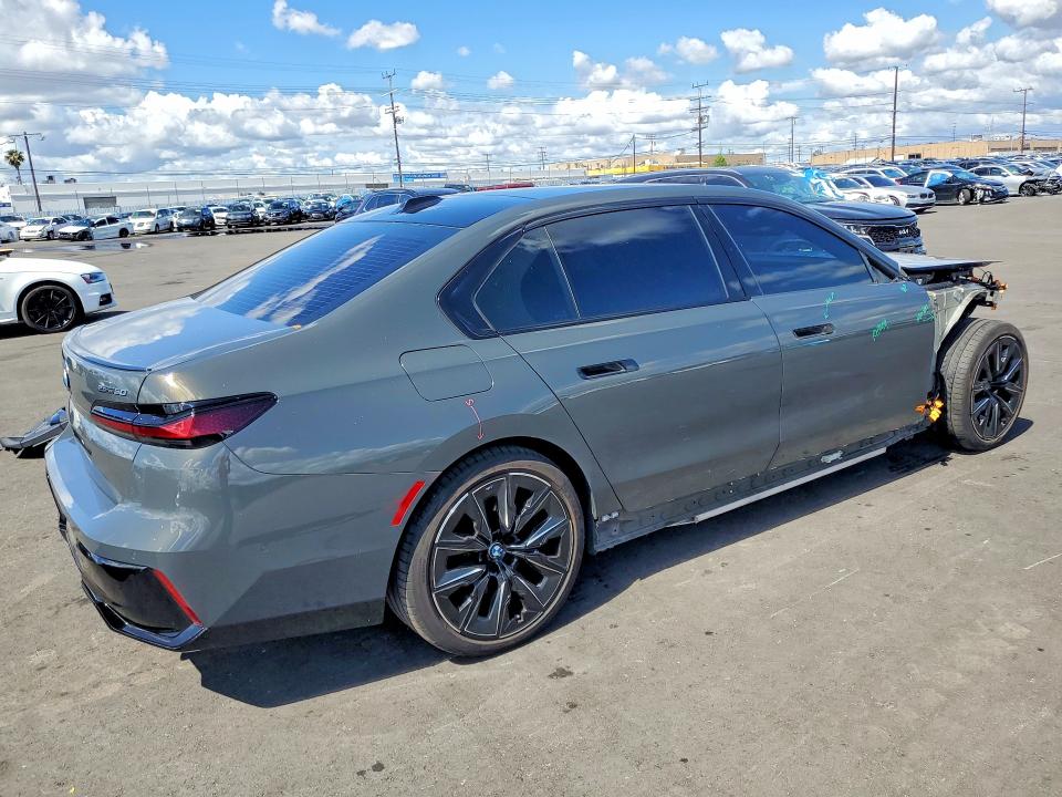 2024 BMW I7 VIN WBY43EJ09RCR87485 COPART salvage auction — FRONT END, Id - Salvage Certificate Of Title, sold $37,500 on 2026-08-26 (photo 3)