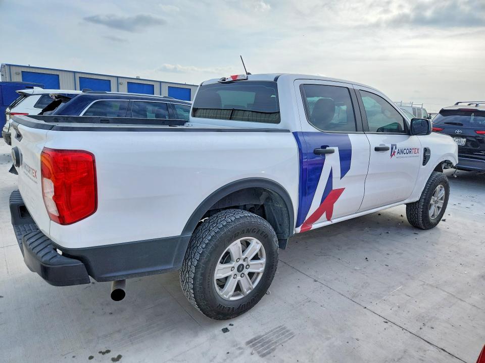 2024 Ford Ranger VIN 1FTER4BHXRLE45458 COPART salvage auction — Front End, TX - SALVAGE VEHICLE TITLE, sold $10,700 on 2026-06-16 (photo 3)