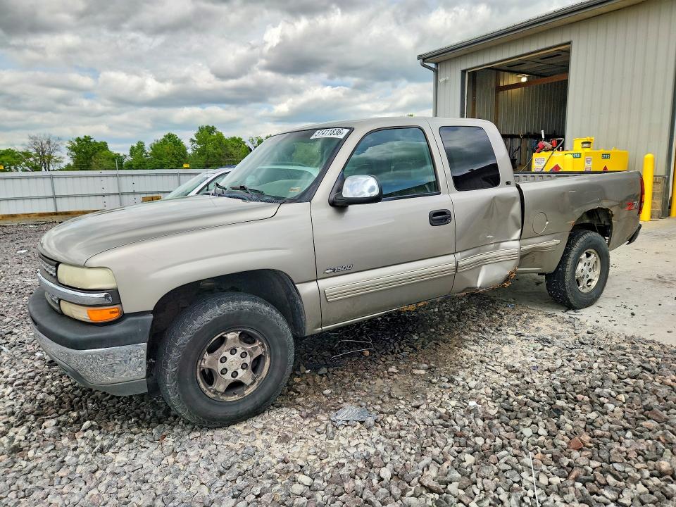 1999 Chevrolet Silverado VIN 1GCEK19T3XE244855 COPART salvage auction — SIDE, Mo - Salvage Certificate Of Title, sold $625 on 2026-07-02 (photo 1)